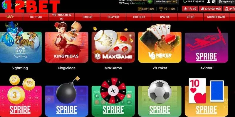 Kho game cược cực khủng